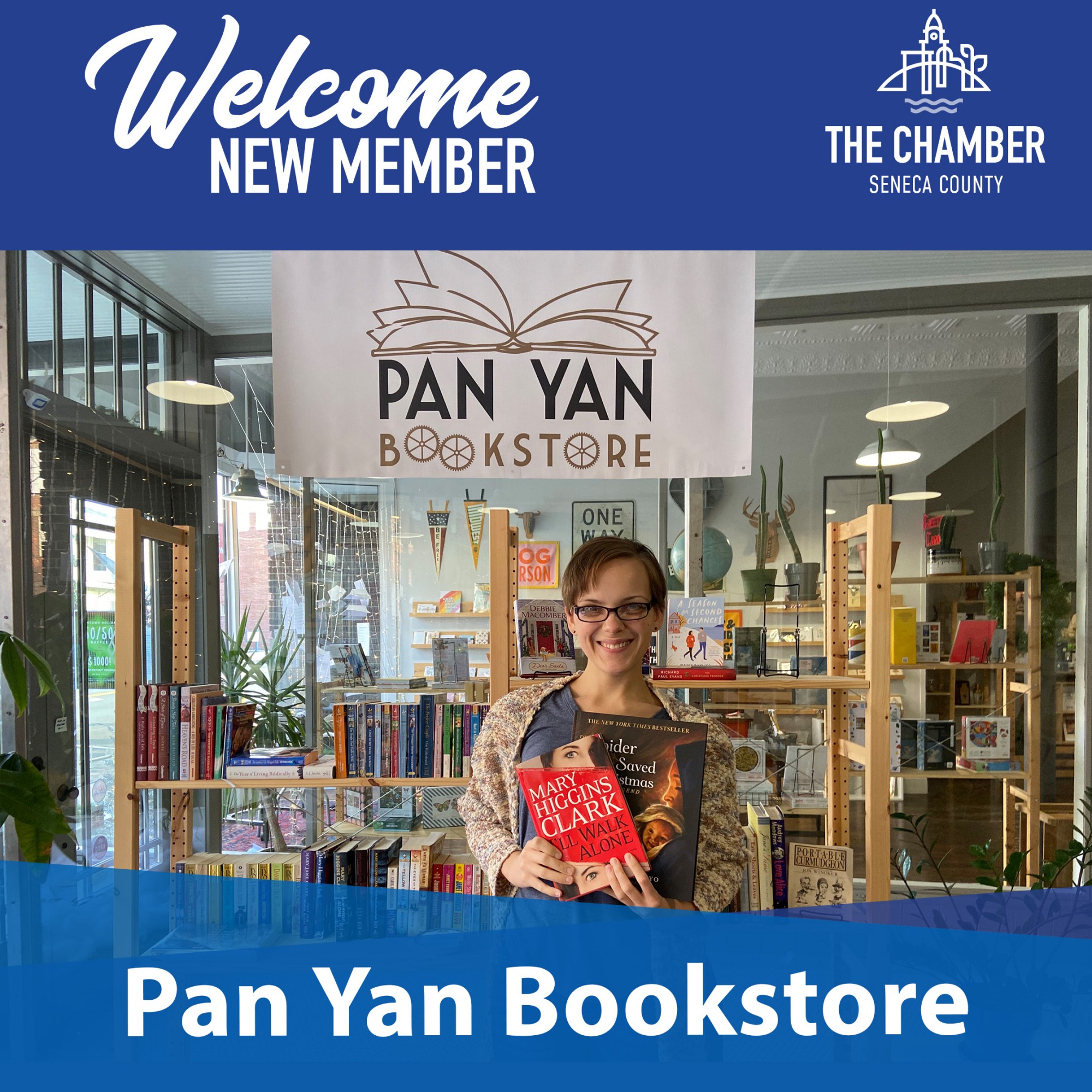 Pan Yan New Member: Pan Yan Bookstore - Develop Seneca County